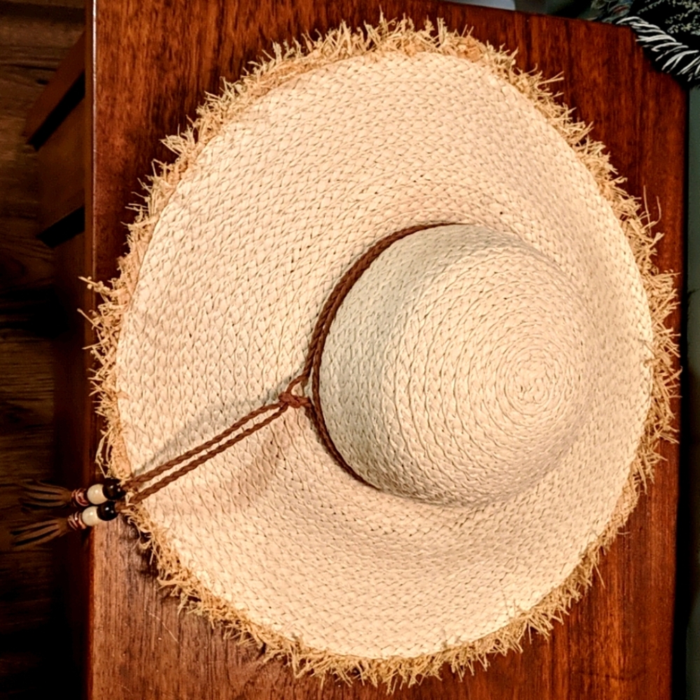 Beautiful summer beach hat